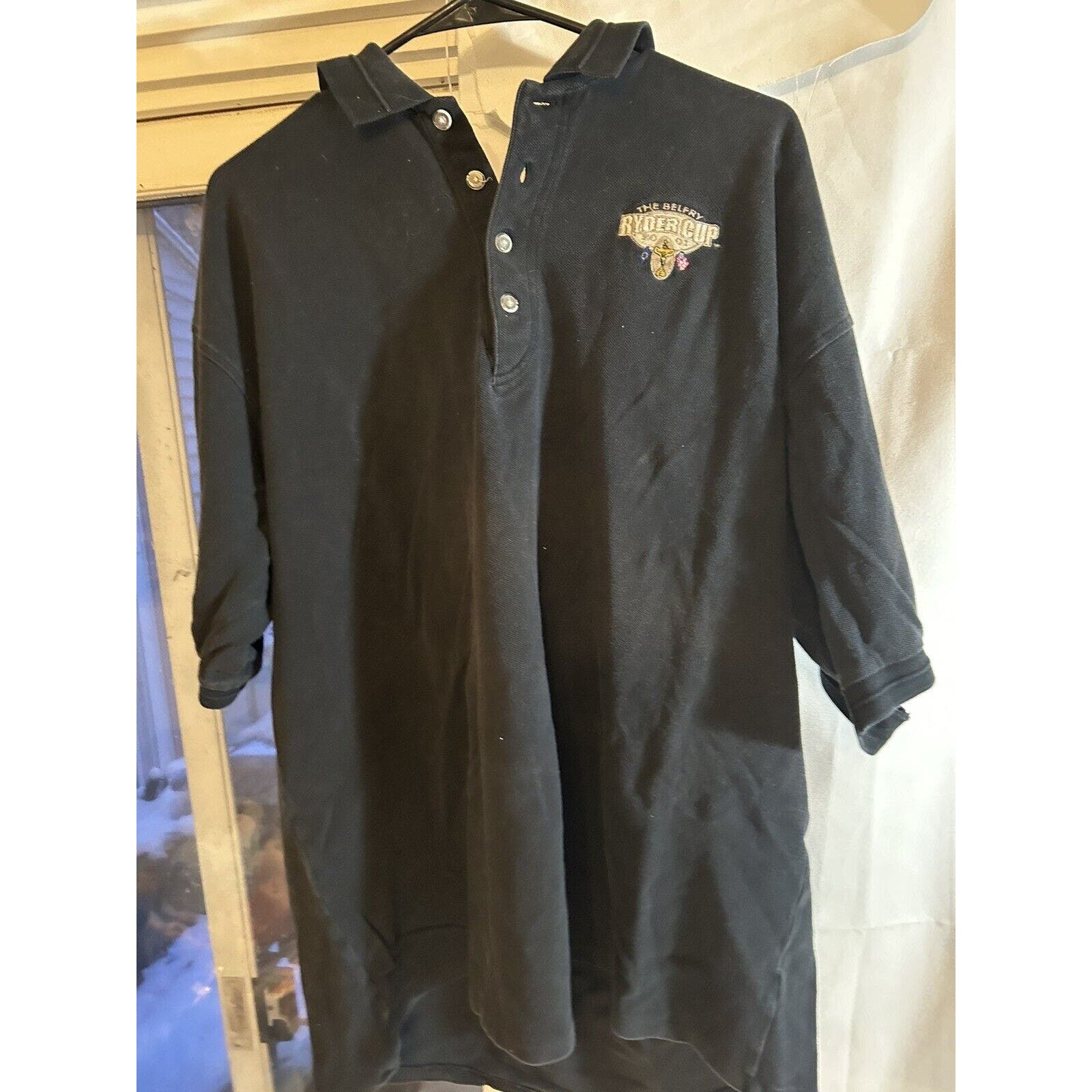 Vintage Ryder Cup Shirt Mens Xl The Belfry Ryder Cup 2001 Black